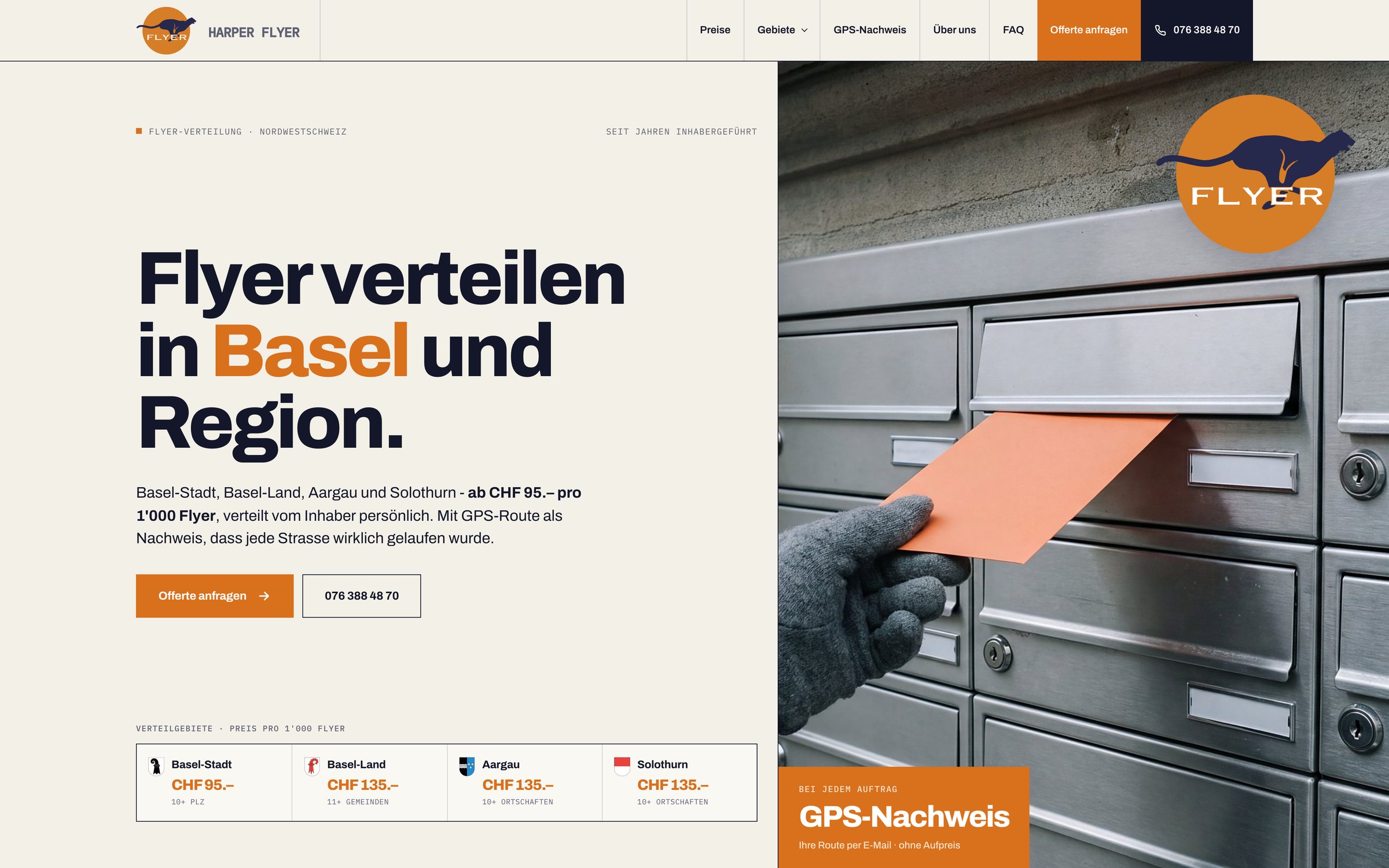 Harper Flyer – die neue Website