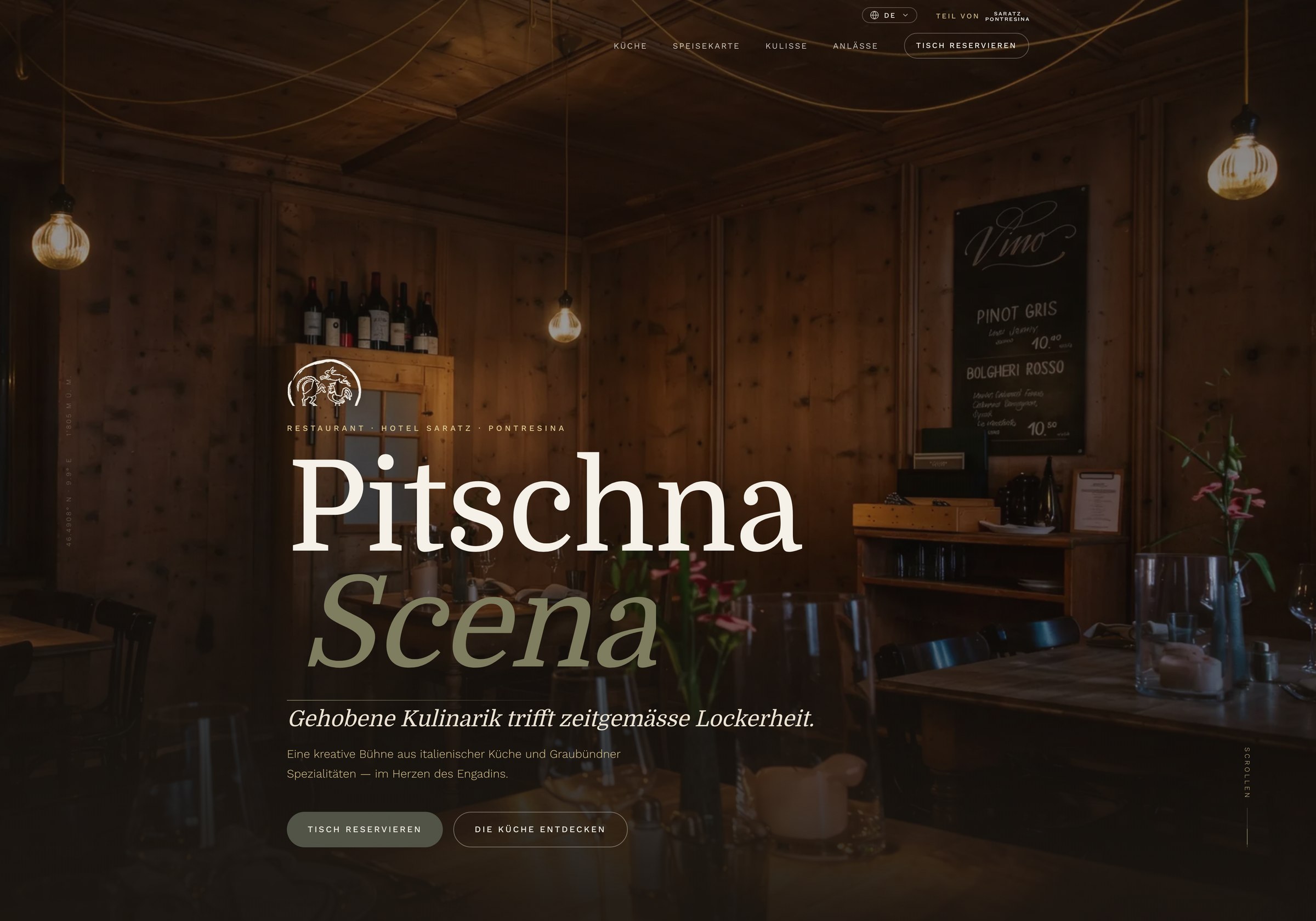 Pitschna Scena – die neue Startseite