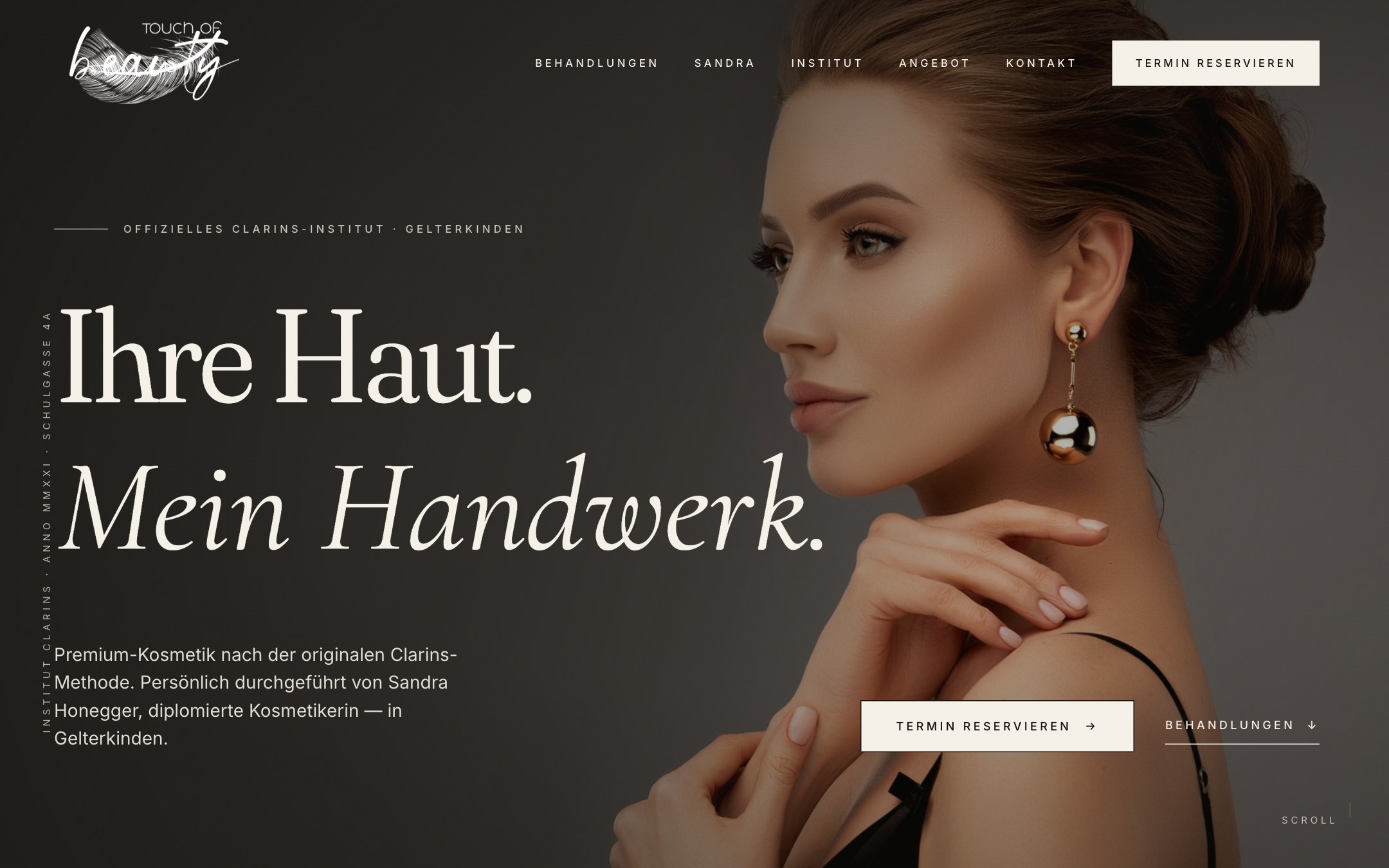Touch of Beauty Studio – neue Website